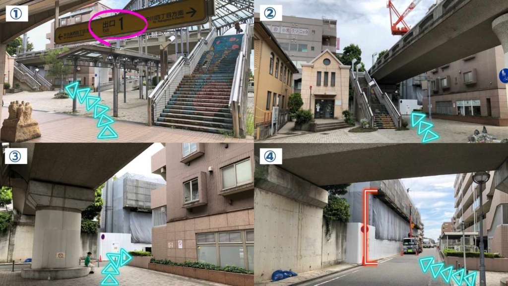 （仮称）横浜市都筑区中川一丁目計画アクセス
